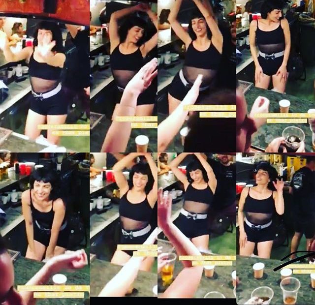 Roser Amills bailando, video de Garcia Aurin