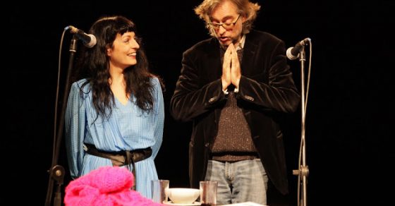 Víctor Amela y Roser Amills 14 de enero 2013 ©Jordi Oset – Antic Teatre