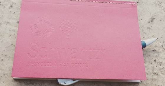 Cuaderno de Roser Amills schwartz recycled