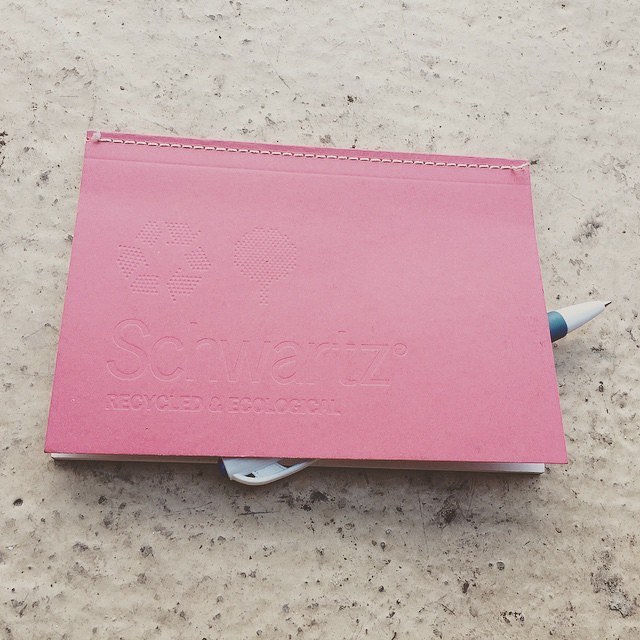 Cuaderno de Roser Amills schwartz recycled