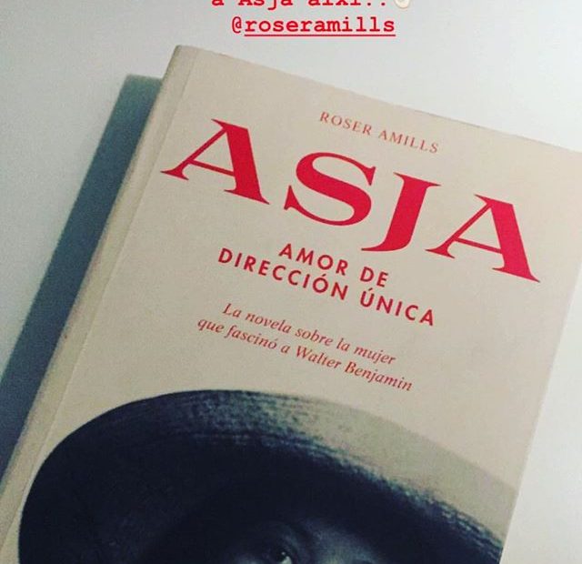 Novela sobre Asja Lacis de Roser Amills