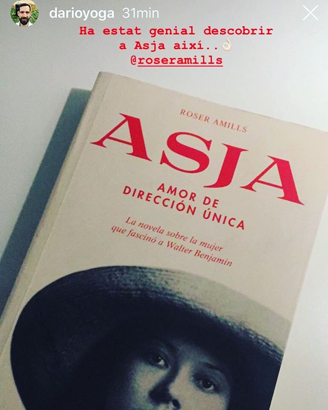 Novela sobre Asja Lacis de Roser Amills