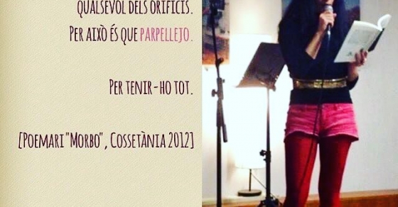 Poema de Roser Amills: Parpellejo