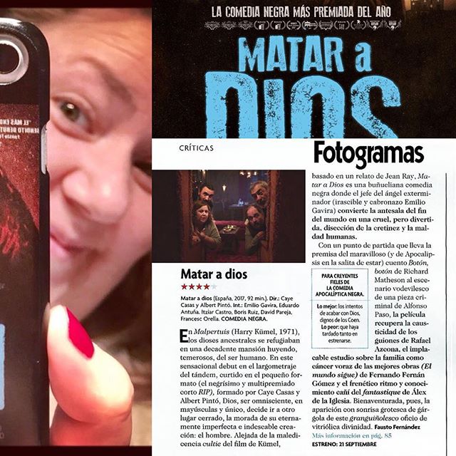 premiere de Matar a dios de itziar castro