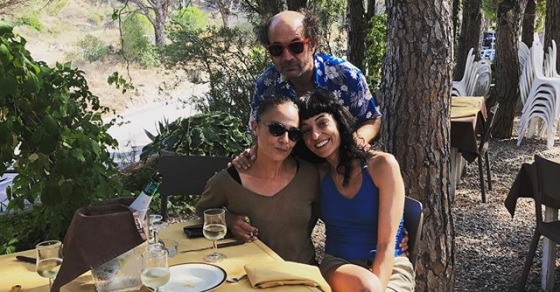 roser amills con jose luis cañadas en port de la selva