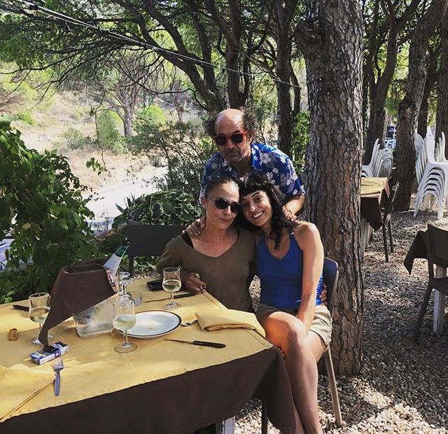 roser amills con jose luis cañadas en port de la selva