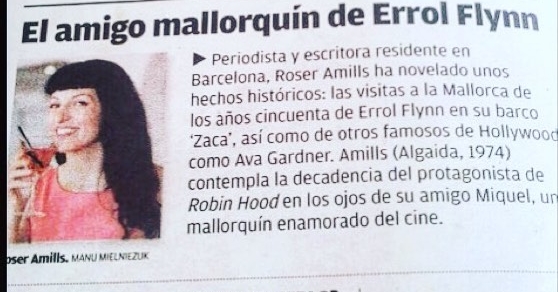 roser amills libro recomendado novela errol flynn