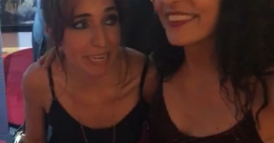 Roser amills y Anna Bertran