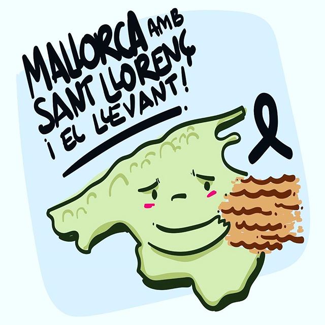 Es meu sentit condol als familiars de les víctimes i veïns de Sant Llorenç, Son Carrió, Artà i s’Illot.  Ànims Mallorca! 🖤 Mallorca  #SantLlorenç #mallorca #InundacionsMallorca
