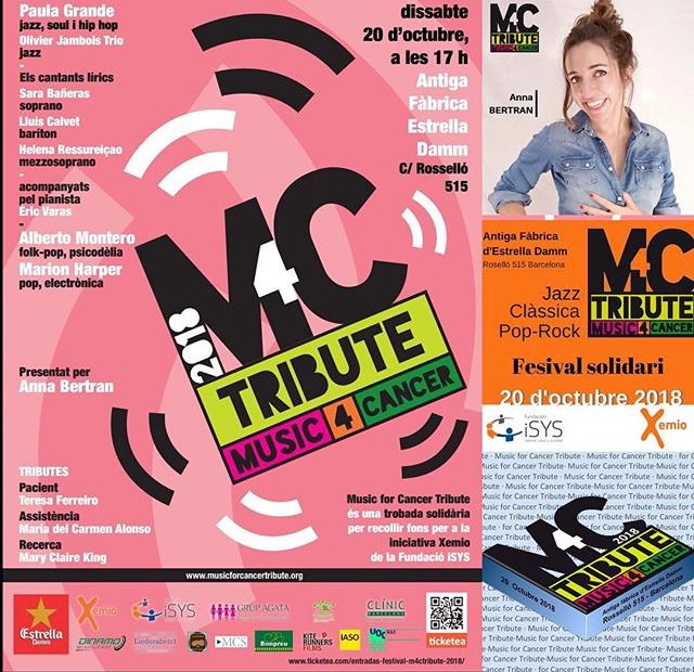 Anna Bertran Festival Solidari Music For Cancer Tribute A Estrella Damm