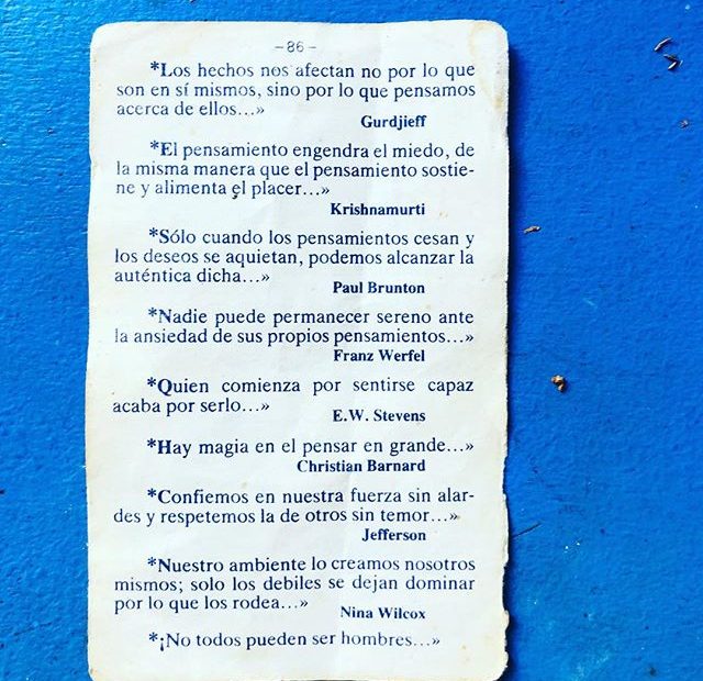 Hay magia en el pensar, citas celebres