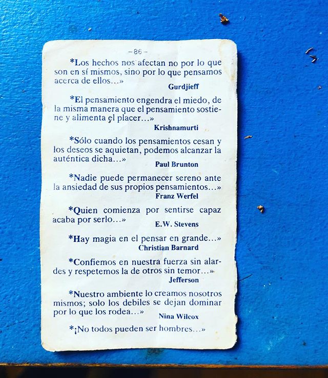 Hay magia en el pensar, citas celebres