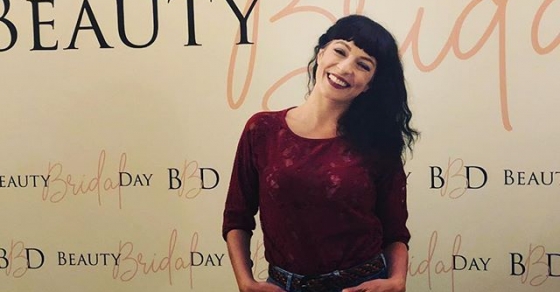 Roser Amills realiza una visita rápida al Beauty Bridal Day Fall Edition 2018 en El Palauet y agradece la organización de PGC Comunicación 2 Roser Amills