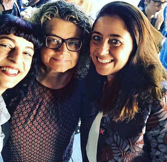 Roser Amills con Marina Geli y Belen Marron en el Women 360 Congres