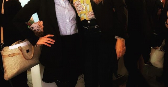 Roser Amills con Nuria Soteras en el Women 360 Congress, ESADE Creapolis