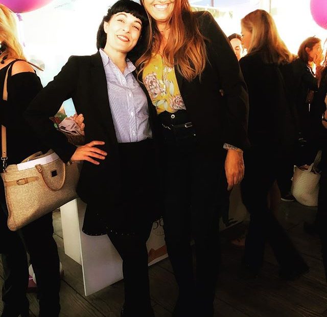 Roser Amills con Nuria Soteras en el Women 360 Congress, ESADE Creapolis