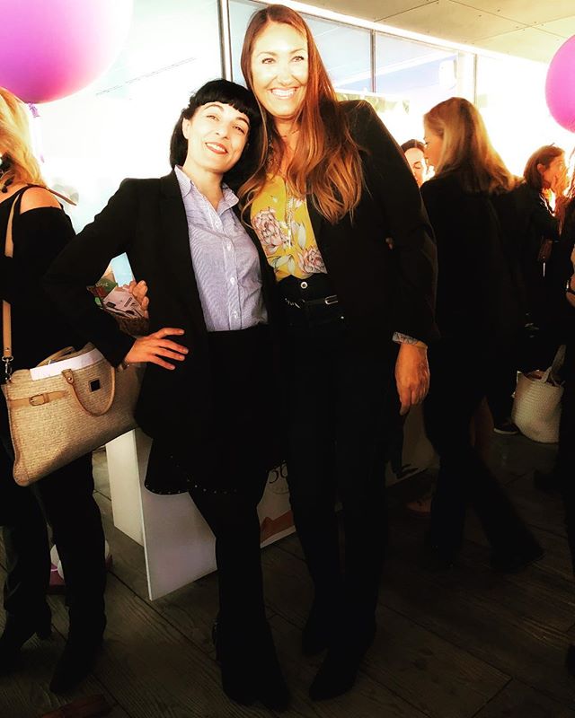 Roser Amills con Núria Soteras en el Women 360 Congress, ESADE Creapolis