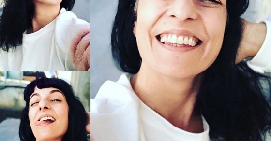 Roser Amills con sudadera de Otto Van Rhusk BCN