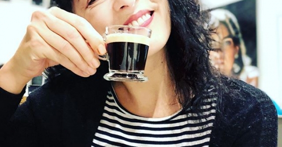 Roser Amills en la joyeria coolook