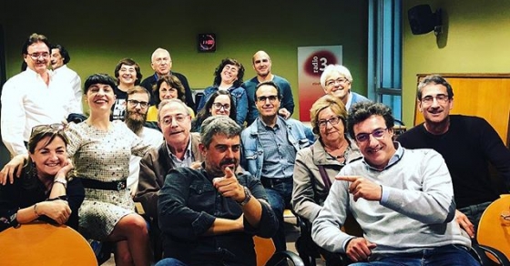 Visca el públic de dissabte matí: avui de 10h a 11h hem gaudit #son4dies de @GoyoPrados a @radio4_rne en directe! - Roser Amills, escritora mallorquina