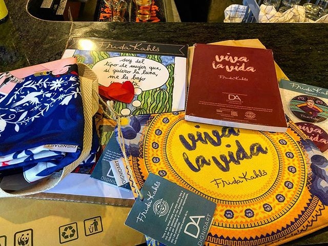 Bolsa de Frida Kahlo de Dignidart