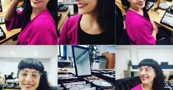 Roser Amills demana opinió i tria unes ulleres de Xavier Garcia Barcelona, disseny sofisticat i femení 2 Gafas de Xavier Garcia Barcelona