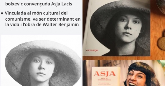 Novela Asja, sobre Asja Lacis, de Roser Amills