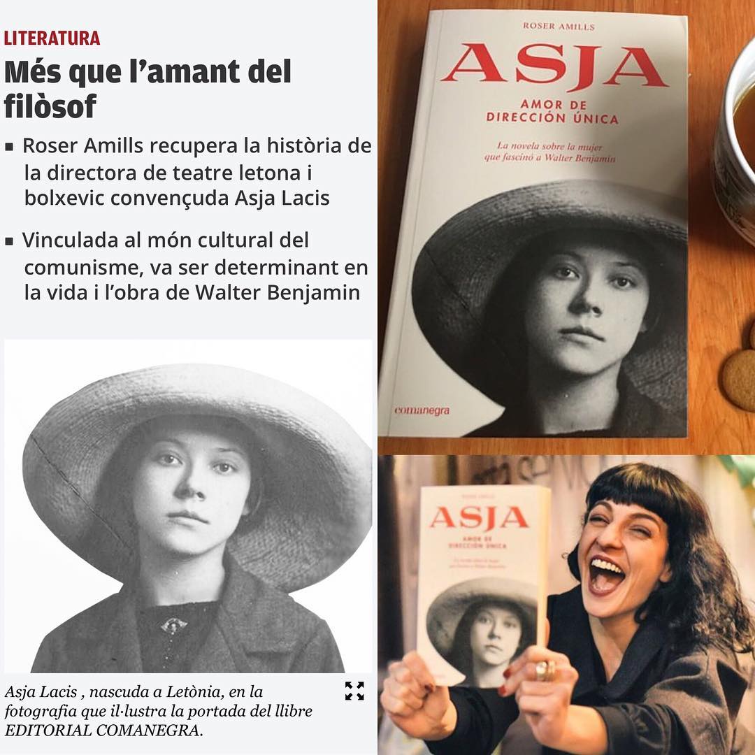 Novela Asja, sobre Asja Lacis, de Roser Amills