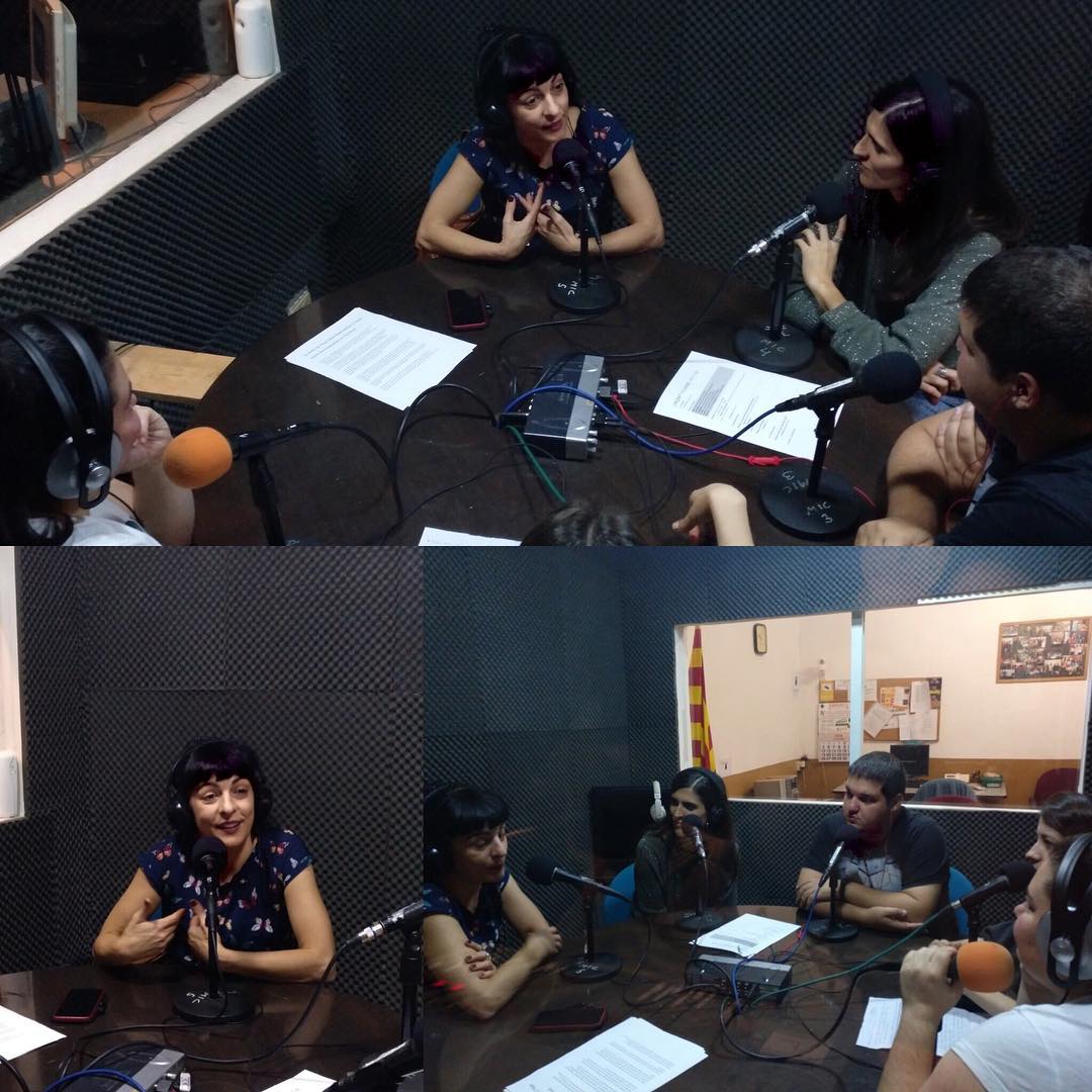 Roser Amills a Ona de Sants Ràdio