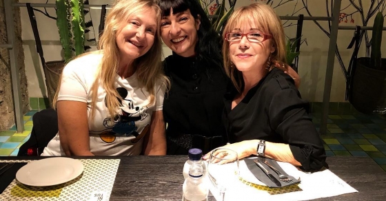 Roser Amills Con Yolanda Co Y Alicia Puxedo