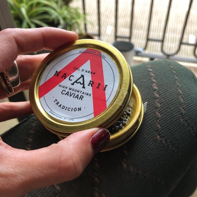 Roser Amills celebra el primer aniversario de la boutique Experiencia Caviar Nacarii Vall d’Aran en Barcelona 2 Roser Amills, evento de Nacarii Store