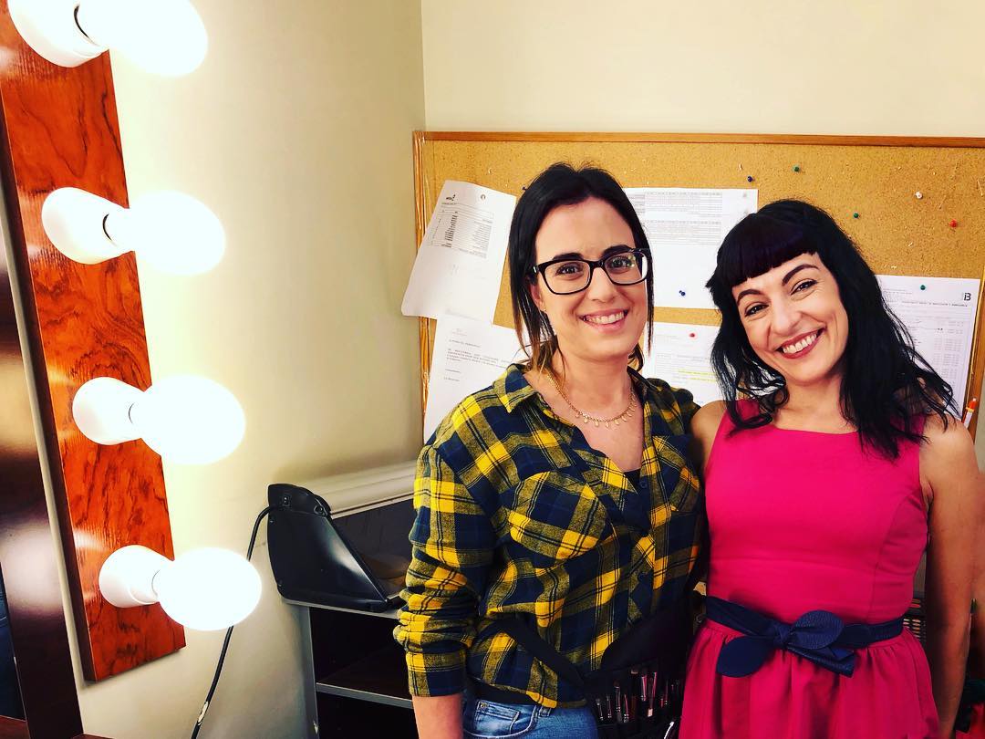 Me encanta el maquillaje natural de IB3 1 Me encanta el maquillaje natural de @ib3 💕 Y gracias al tratamiento que me hice el lunes en @backstagebcn no han tenido que peinarme apenas, gracias @nuriasoterasbeauty 💕