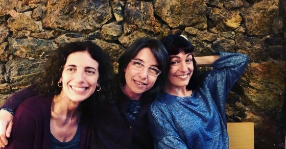 Silvia hinojosa, Marta Roseriguez y Roser Amills eb Les Tres a la Cuina para un mediodia de viernes redondo
