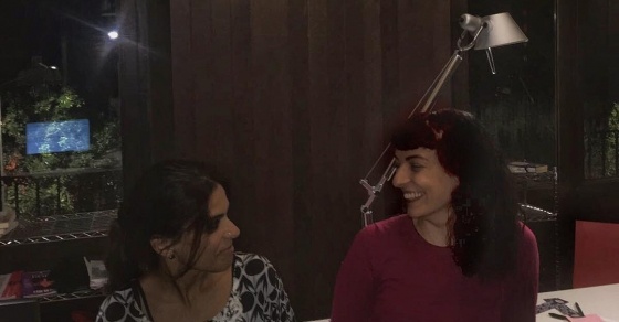 Tempesta i biblioteca de l’Ateneu Barcelones, amb una salutacio a la savia Tramuntana Umi.