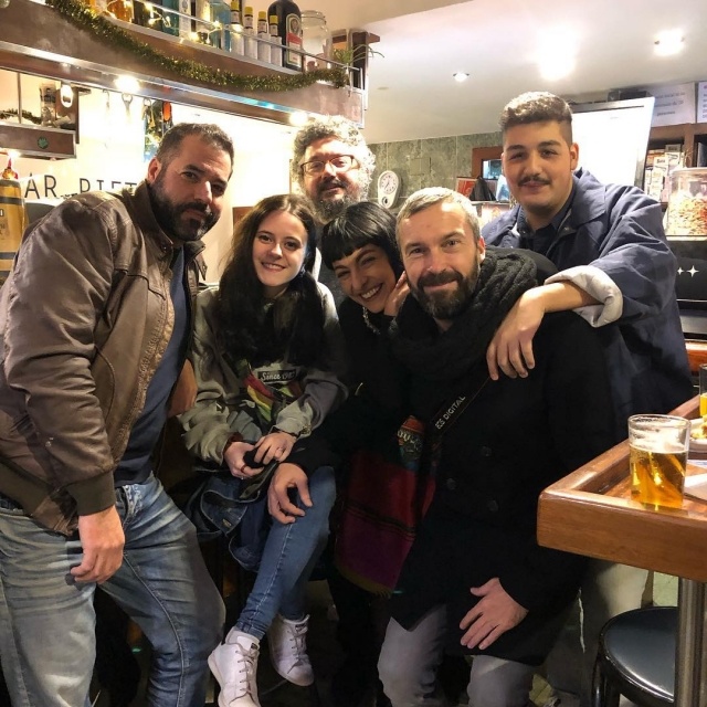 cumpleaños de roser amills con carlos almagro y amigos