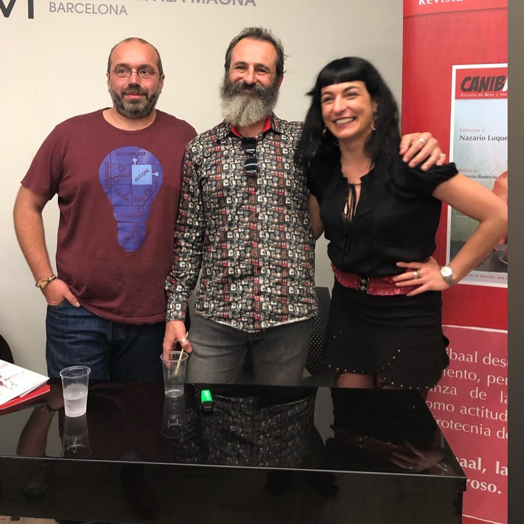 Ayer brillo Canibaal en Barcelona gracias a @ximorochera y #laentropíadelosrelojesrotos