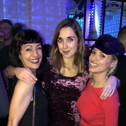 Roser Amills amb Anna Cannoli i Carla Llado