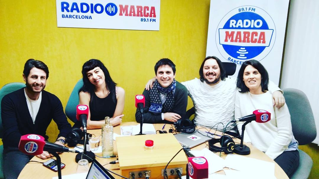 Roser Amills, entrevistada en Radio Marca Barcelona, en el 89.1 FM y en emisión online, desde la Estació de França, con la colaboración de Renfe SNCF y Casa Vicens