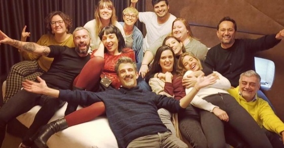 Roser Amills Junto A Itziar Castro Fiesta En Equipo