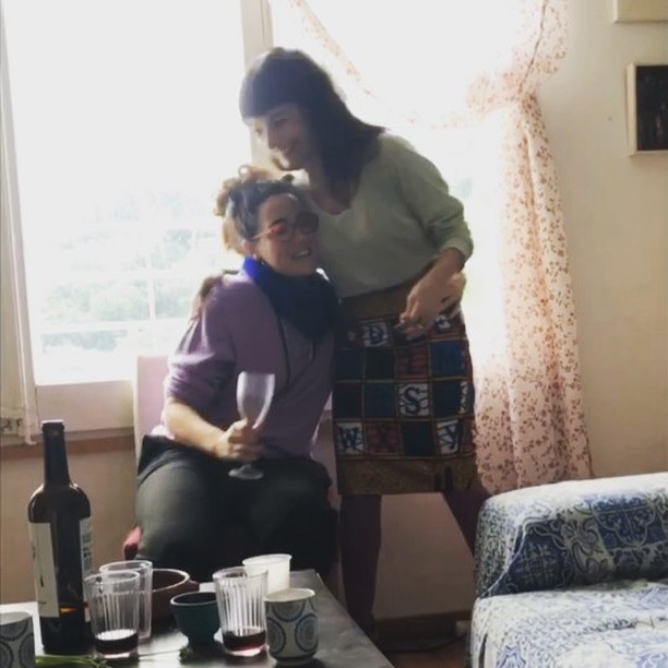 Roser Amills, Lucia Salcedo y #paparazzo :))