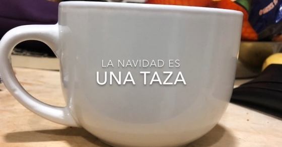 Roser Amills y la metafora de la Navidad como una taza