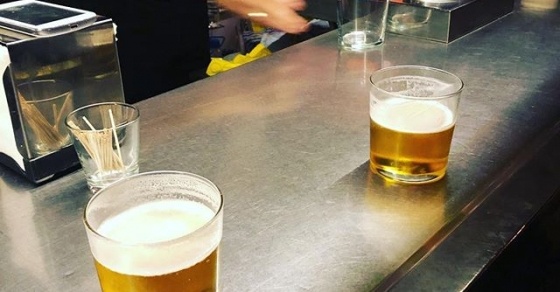 Visita al local de Lucas Quejido, La sinia