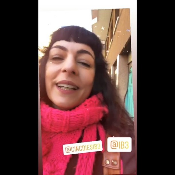 Avui és dijous i Roser Amills va a televisió. A les 18.30 h, al programa Cinc Dies, a IB3