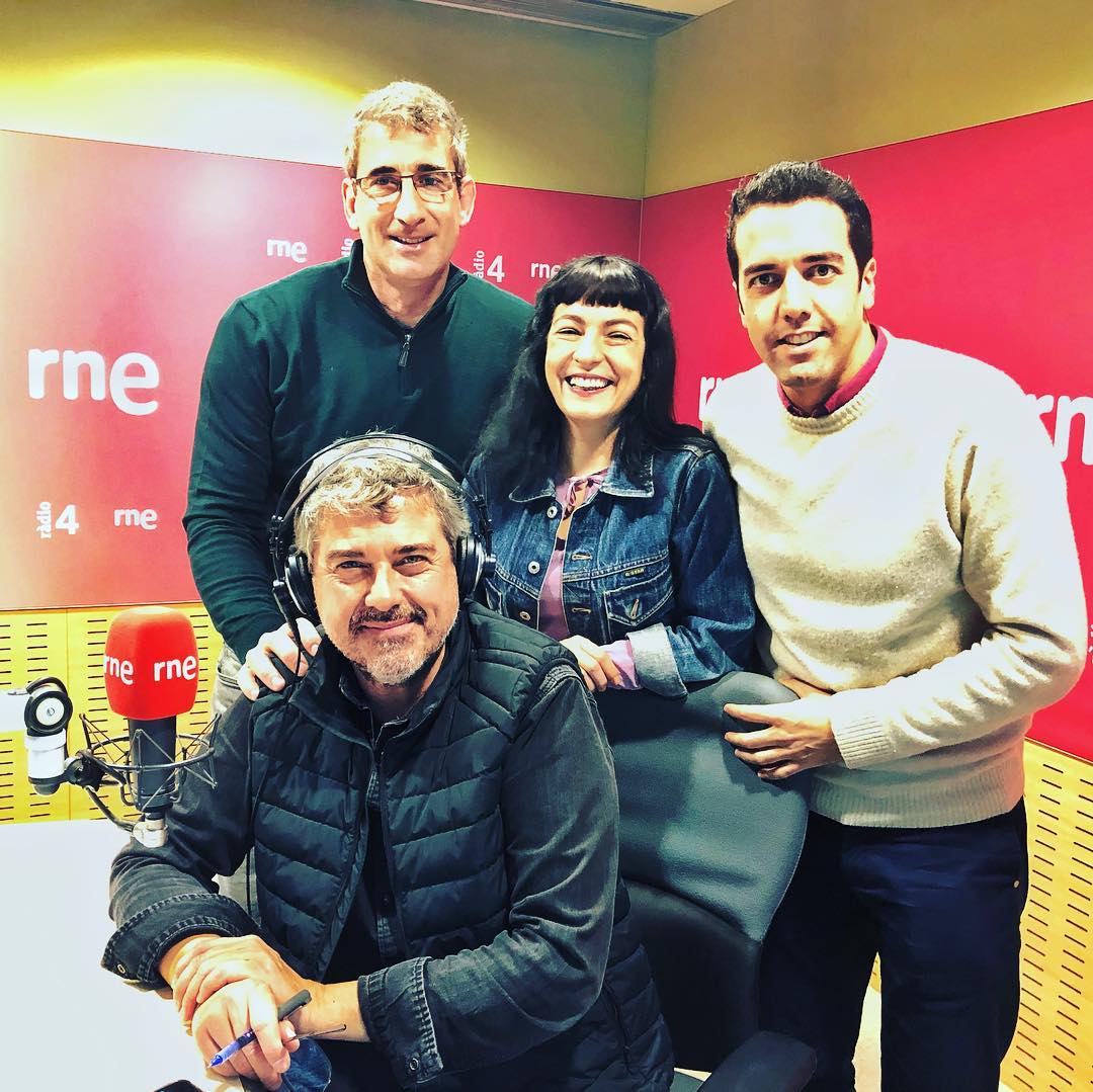 Ja hi som!!! @radio4_rne Connecta’t i escolta’ns .