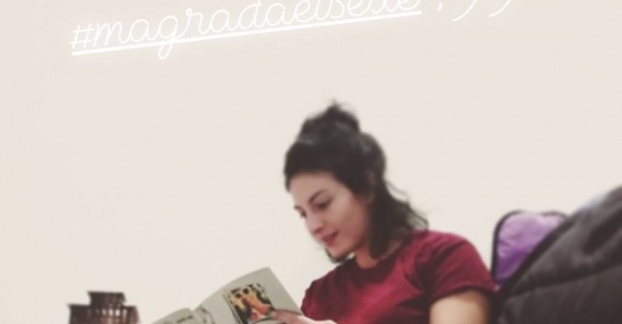 Roser Amills agradece la lectura de M’agrada el sexe a Junairi Pa - Roser Amills, escritora mallorquina