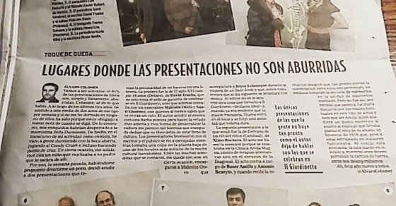 Hoy, Roser Amills ha recibido el titulo de “no aburrida”, otorgado por Álvaro Colomer, y celebra la noticia con gran alegria