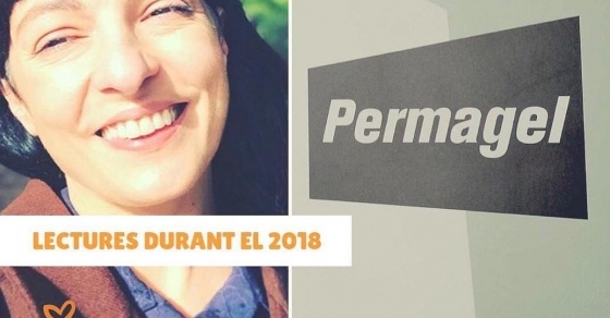 La Laia Marsal ens ha preguntat a uns quants la lectura impresionant de 2018: jo he triat “Permagel” de #EvaBaltasar - Roser Amills, escritora mallorquina