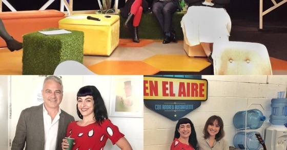 Roser Amills #revolucioTV3 té energia positiva, aquí més moments amb @jordi_arrufi @sorluciacaram @alexmarquina i @marionharper_ i no hem fet foto amb la gran @xantal_llavina que és la que li posa màgia a tot això amb la seva professionalitat. #revolucionem-nos