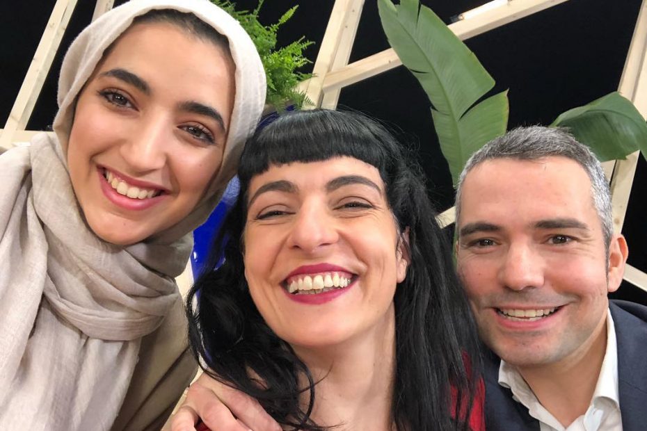 Roser Amills A Tv3 Amb Khaoula Y Jordi Arrufi