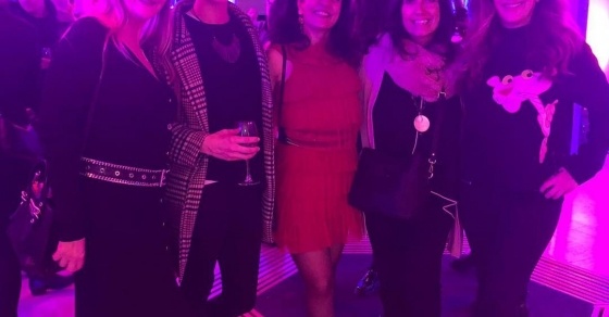 Roser Amills Alba Sotorra Y Marta Figueras Con Cristina Dilla Laia Marsal Ferret Y Yolanda Cobo Fiesta Off Gaudi Documental Comandant Arian